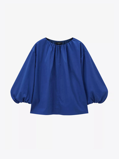 Joseph Godin balloon-sleeve cotton-sateen blouse at Collagerie