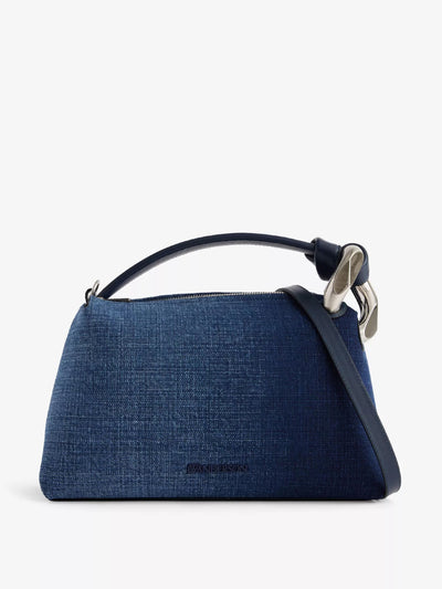 JW Anderson The corner denim top-handle bag at Collagerie