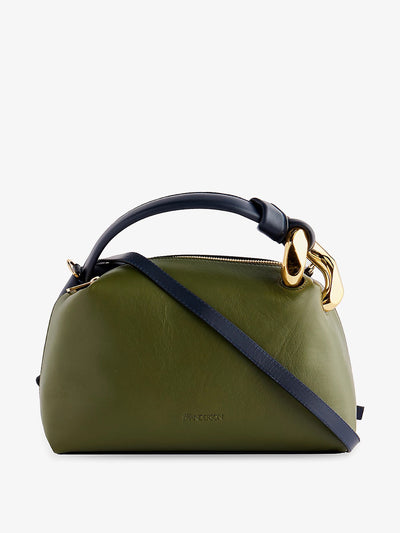 Jw Anderson Corner chain leather shoulder bag at Collagerie