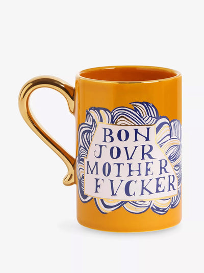 L'Objet Ruan Hoffmann collection motherfucker earthenware mug at Collagerie