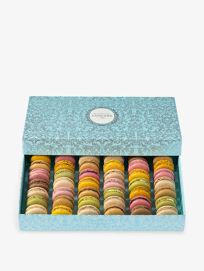 Laduree Assorted macarons gift box (of 42) at Collagerie