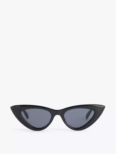 Le Specs Hypnosis cat eye-frame plastic sunglasses at Collagerie