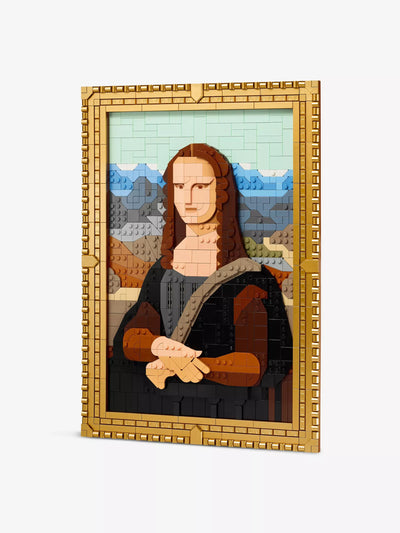 Lego Mona Lisa Painting set at Collagerie