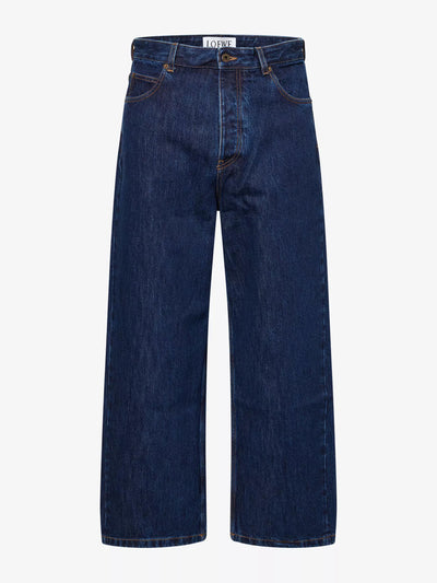 Loewe Relaxed-fit wide-leg denim jeans at Collagerie