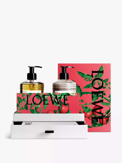 Loewe Tomato Leaves Bath Set at Collagerie
