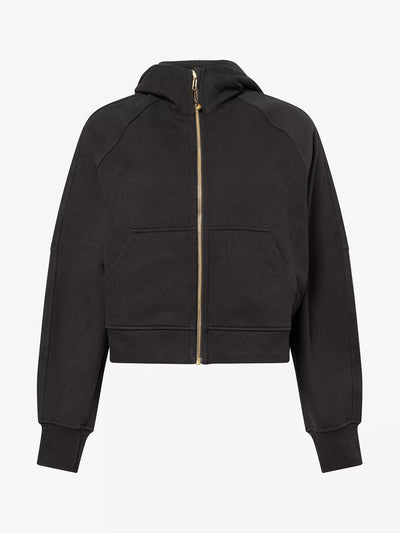Lululemon Scuba oversized full zip cotton-blend hoody at Collagerie