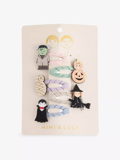 Mimi & Lula Monster hair clips (set of 5) at Collagerie