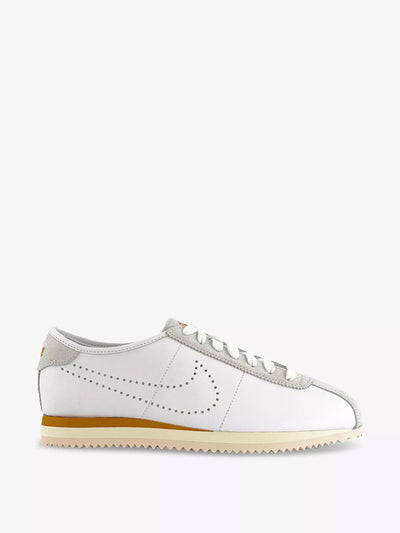 Nike Cortez woven and suede low-top trainers at Collagerie