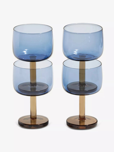 Our Place Party coupe glasses (set of 4) at Collagerie