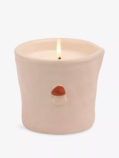 Paddywax Bistro Wild Mushroom ceramic scented candle at Collagerie
