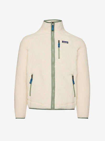 Patagonia Beige high-neck recycled-polyester jacket at Collagerie