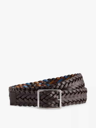 Paul Smith Woven leather belt at Collagerie