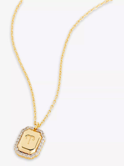 Pdpaola Aries gold-plated pendant necklace at Collagerie