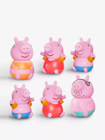 Peppa Pig Peppa Family bath water squirters (set of 3) at Collagerie