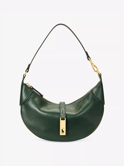 Polo Ralph Lauren Polo ID mini leather shoulder bag at Collagerie