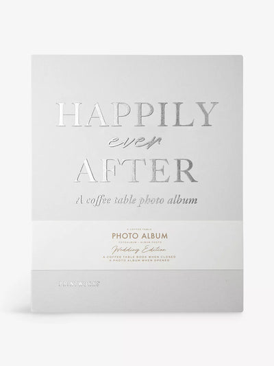 Print Works Happily Ever After coffee table photo album at Collagerie