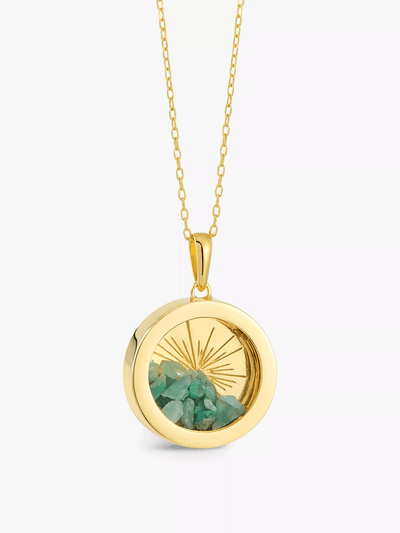 Rachel Jackson Sunburst Amulet necklace at Collagerie