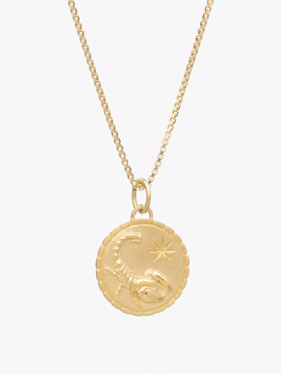 Rachel Jackson Zodiac Coin necklace at Collagerie