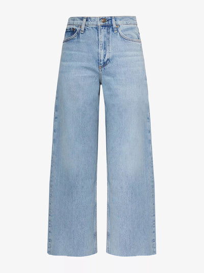 Rag & Bone Andi wide-leg high-rise stretch-denim jeans at Collagerie
