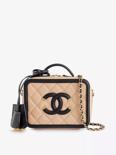 Reselfridges Pre-loved Chanel filigree leather case at Collagerie