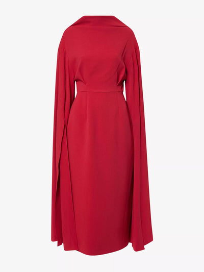 Roksanda Nour plunge-v-neck woven maxi dress at Collagerie