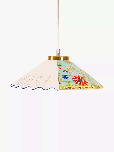 Seletti Verpira hybrid ceramic ceiling pendant at Collagerie
