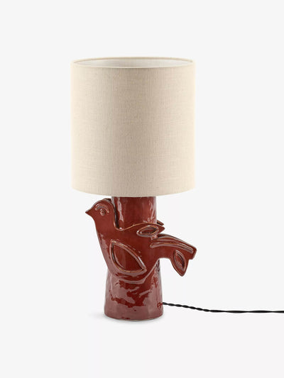 Serax Marie Michielssen Paloma stoneware table lamp at Collagerie