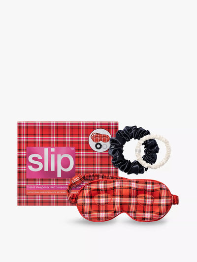 Slip Hazel silk sleepover set at Collagerie