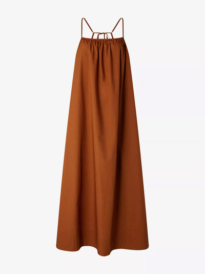 Soeur Arielle relaxed-fit cotton-poplin maxi dress at Collagerie