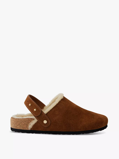 Soeur Cosy suede mule slippers at Collagerie