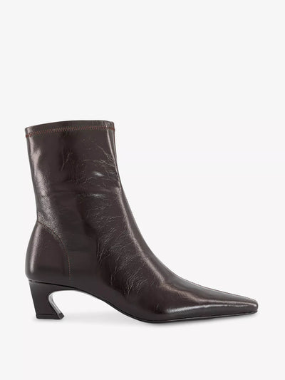 Tony Bianco Margot leather heeled ankle boots at Collagerie
