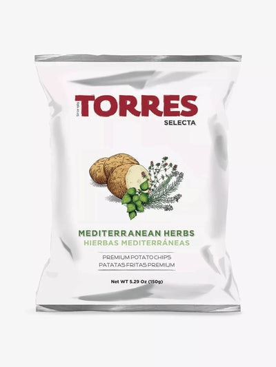 Torres Torres Selecta Mediterranean Herbs potato chips at Collagerie