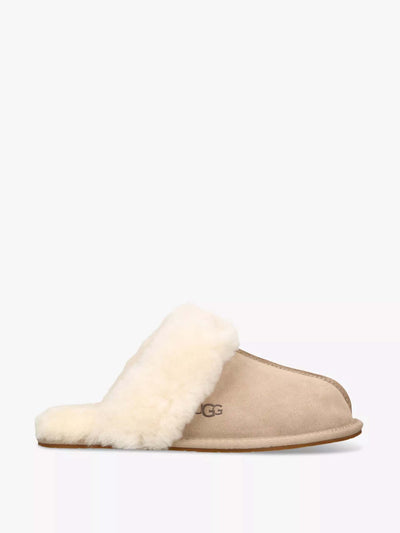 Ugg Scuffette II brand-debossed suede slippers at Collagerie