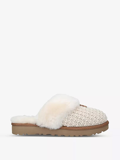 Ugg Cozy branded suede slippers at Collagerie