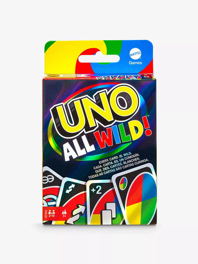 Mattel Games UNO All Wild card game at Collagerie