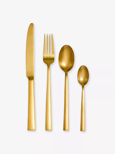 Wedgwood Lunar 16-piece stainless-steel cutlery set at Collagerie