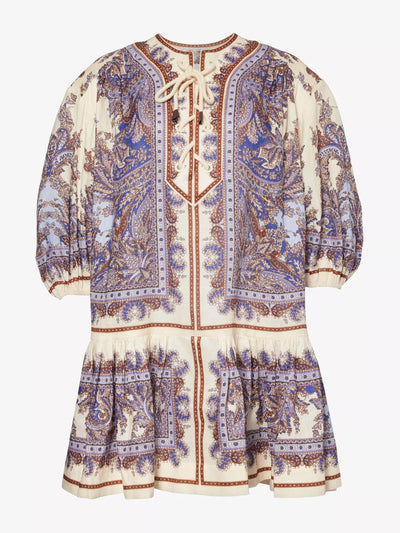 Zimmermann Ottie linen minidress at Collagerie