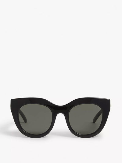 Le Specs Air Heart cat-eye acetate sunglasses at Collagerie