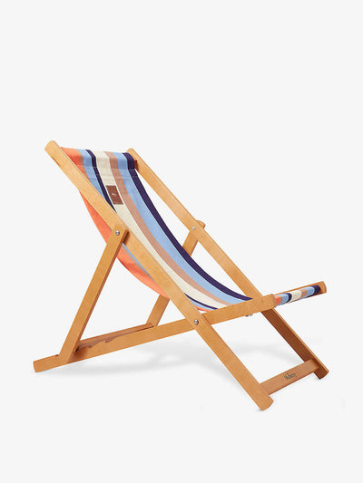 Mulberry Multi-coloured striped deck chair at Collagerie