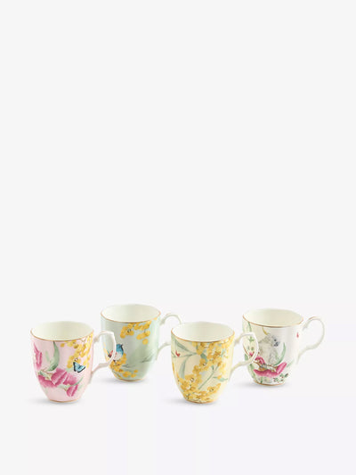 Royal Albert Miranda Kerr Australian bone-china mugs (set of 4) at Collagerie