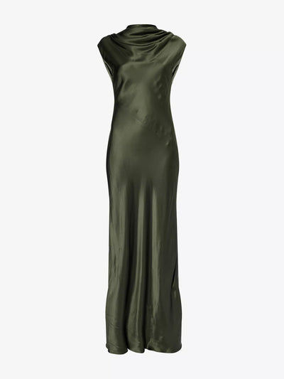 TWP Back to you open-back woven maxi dress at Collagerie