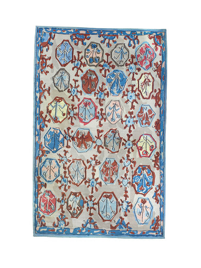 Shame Studios Cotton flatweave rug at Collagerie