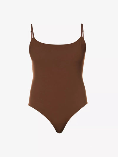 Skims Fits Everybody scoop-neck stretch-jersey body at Collagerie