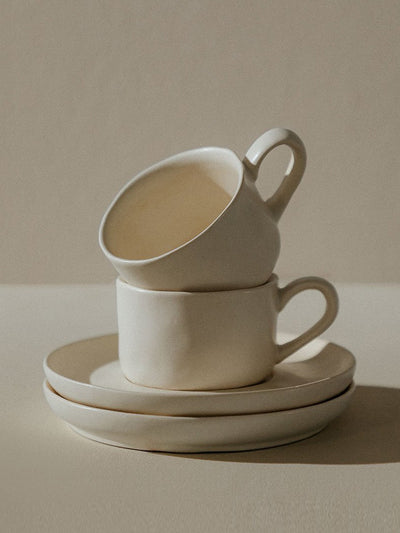 Sklum Belvere cups and saucers (set of 2) at Collagerie