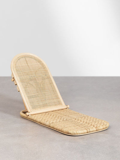 Sklum Ciara Rattan Lounger at Collagerie