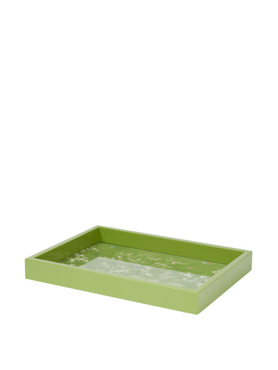 Addison Ross Green small chinoiserie tray at Collagerie