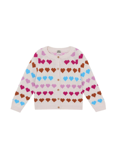 Bonton Lilou My Heart cardigan at Collagerie