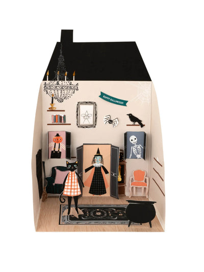 Meri Meri Paper Halloween house to decorate at Collagerie