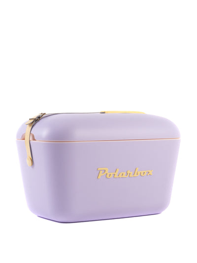 Polarbox Lilac retro-look insulated cool box at Collagerie