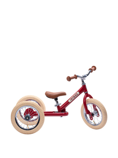 Trybike Red tricycle balance bike at Collagerie